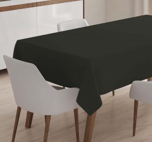 Αδιάβροχο τραπεζομάντηλο σε μαύρο χρώμα
