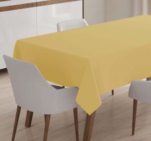 Τραπεζομάντηλο - καρέ σε χρώμα tortilla