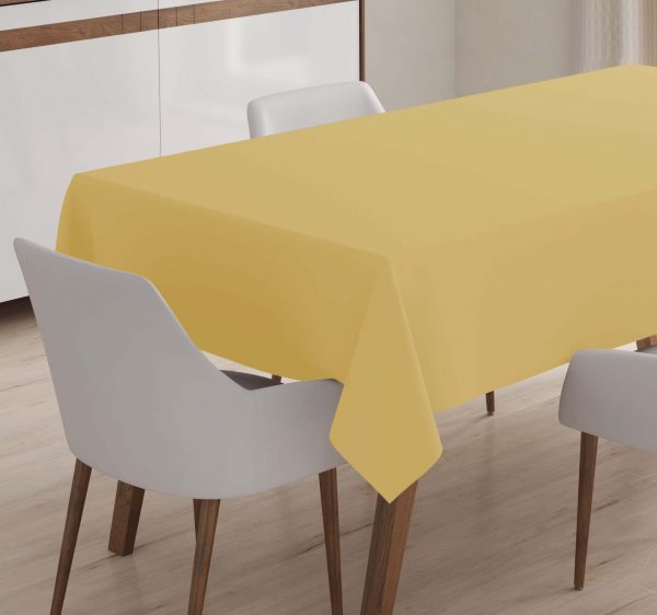 Τραπεζομάντηλο - καρέ σε χρώμα tortilla