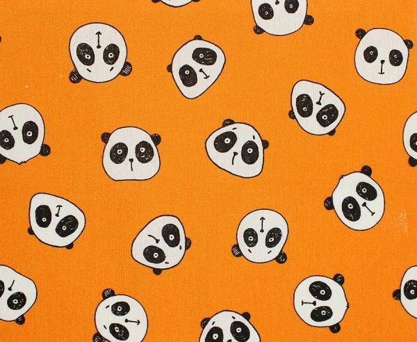 Πορτοκαλί αρκουδάκια panda