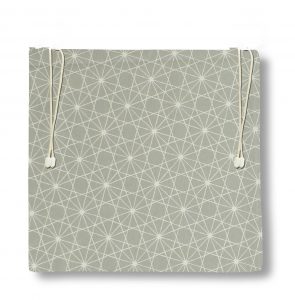 Μαξιλάρι καρεκλάς γκρι γεωμερικο 