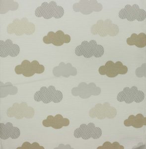 Graue Wolken – beige-weißer Hintergrund
