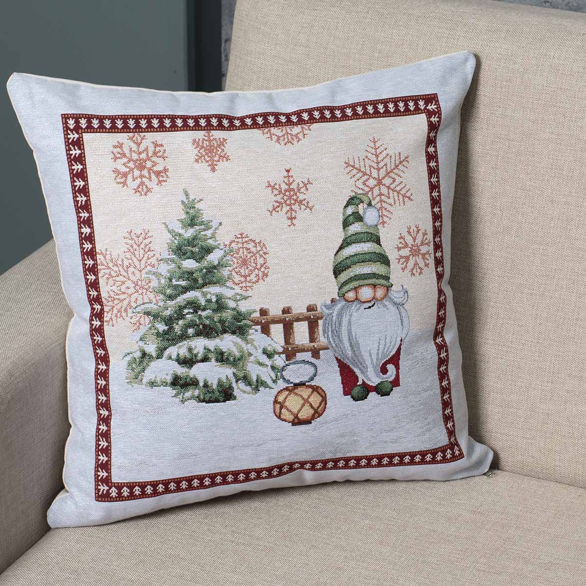 Weihnachtskissenbezug 45 x 45 cm, Baumwolle