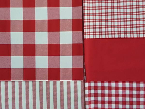Ύφασμα OSLO_RED Πολλαπλών χρήσεων Συλλογή Oslo