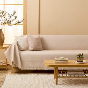 Καλύμματα Καναπέ - - Ριχτάρι Cono Beige 01-3385-02