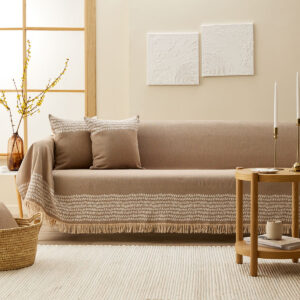 Καλύμματα Καναπέ - - Ριχτάρι Cristy Beige 01-3481-02