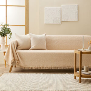 Καλύμματα Καναπέ - - Ριχτάρι Dafne Beige 01-3484-02