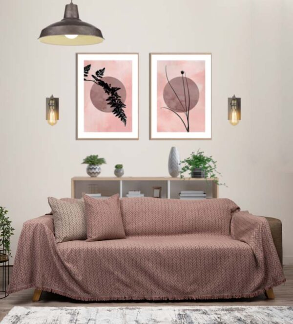 Καλύμματα Καναπέ - - Ριχτάρι Fyllo Apple Pink 02-3333-12
