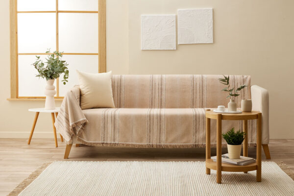 Καλύμματα Καναπέ - - Ριχτάρι Irida Beige 01-3472-02