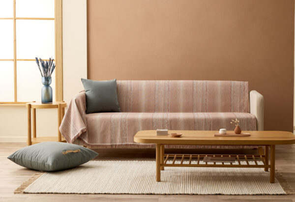 Καλύμματα Καναπέ - - Ριχτάρι Irida Dusty Pink 01-3472-12