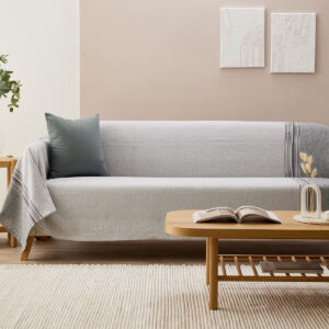 Καλύμματα Καναπέ - - Ριχτάρι Milva Grey 2901/1-06