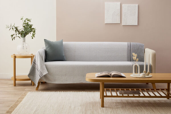 Καλύμματα Καναπέ - - Ριχτάρι Milva Grey 2901/1-06