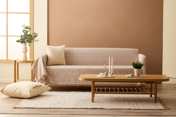 Καλύμματα Καναπέ - - Ριχτάρι Myrto Beige 01-3475-02