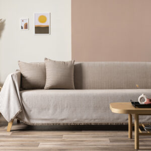 Καλύμματα Καναπέ - - Ριχτάρι Naomi Beige 02-3411-02