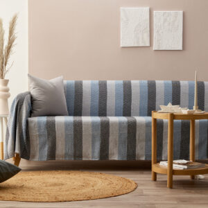 Καλύμματα Καναπέ - - Ριχτάρι V-stripe Coffe 2979-06