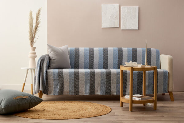 Καλύμματα Καναπέ - - Ριχτάρι V-stripe Coffe 2979-06