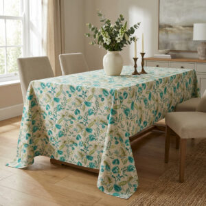 εμπριμε τραπεζομαντηλα-28067-4-Φλοράλ-Βαμβακερο-Πράσινο