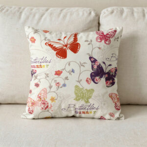 Διακοσμητική θήκη με μοναδικά σχέδια από πεταλούδες.