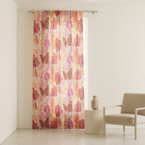 πλαινες κουρτινες -308401-5-Φλοράλ-Καραβόπανο-Πολύχρωμο