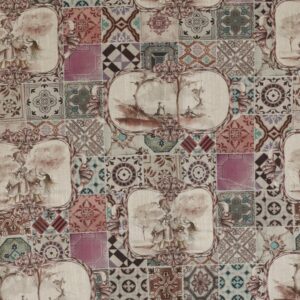 Διακοσμητική θήκη μαξιλαριού με πολύχρωμο μοντέρνο σχέδιο.