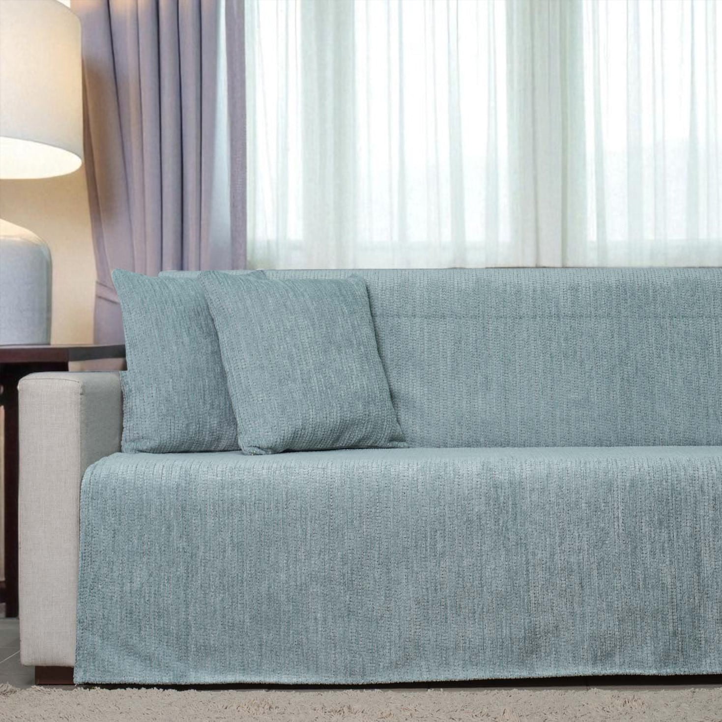 Ριχτάρι πολυθρόνας 170x170 Cotone | Oscar Aqua