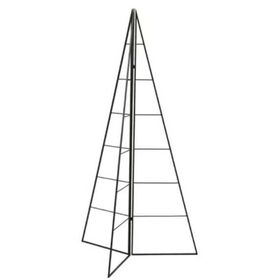 ΜΕΤΑΛΛΙΚΟ ΔΕΝΤΡΟ ΜΑΥΡΟ 100 x 180 cm